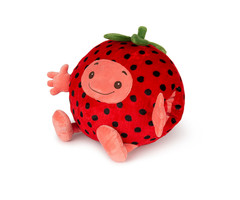 Noxxiez Noxxiez handwarmer knuffelkussen Aardbei
