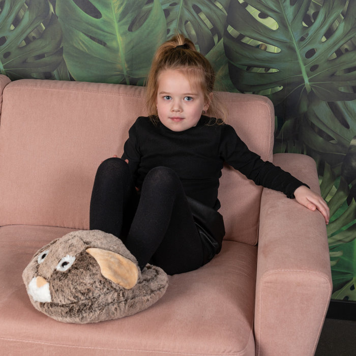 Noxxiez Noxxiez reuze voetenwarmer Konijn