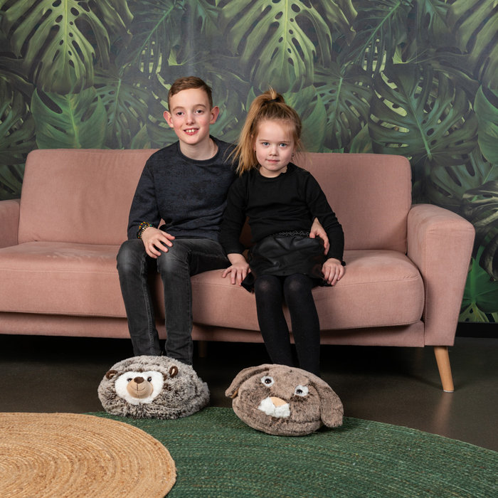 Noxxiez Noxxiez reuze voetenwarmer Konijn