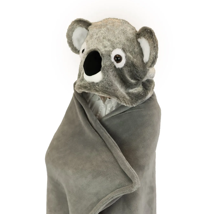 Noxxiez Noxxiez animal hooded blanket Koala