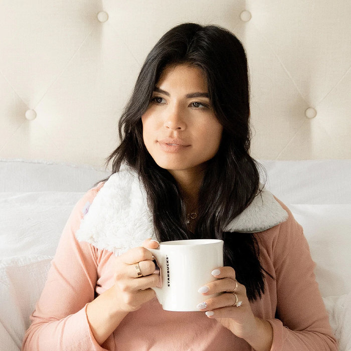 Warmies Warmies® Neck Wrap Grey Marshmallow