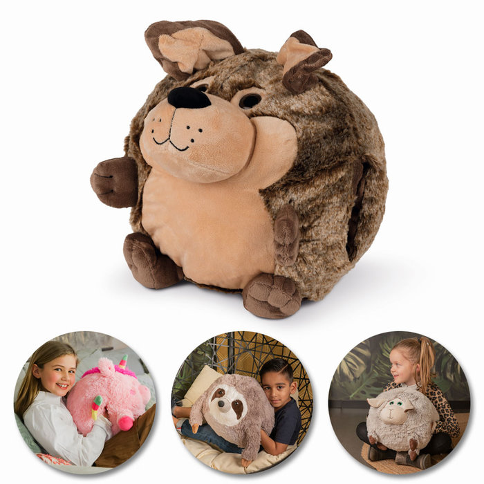 Noxxiez Noxxiez handwarmer knuffelkussen Hond