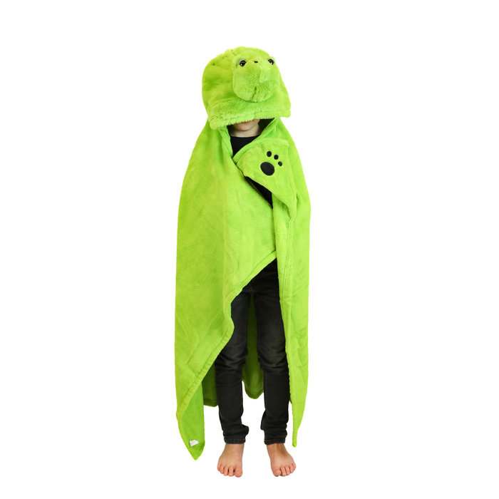Noxxiez Noxxiez animal hooded blanket Turtle