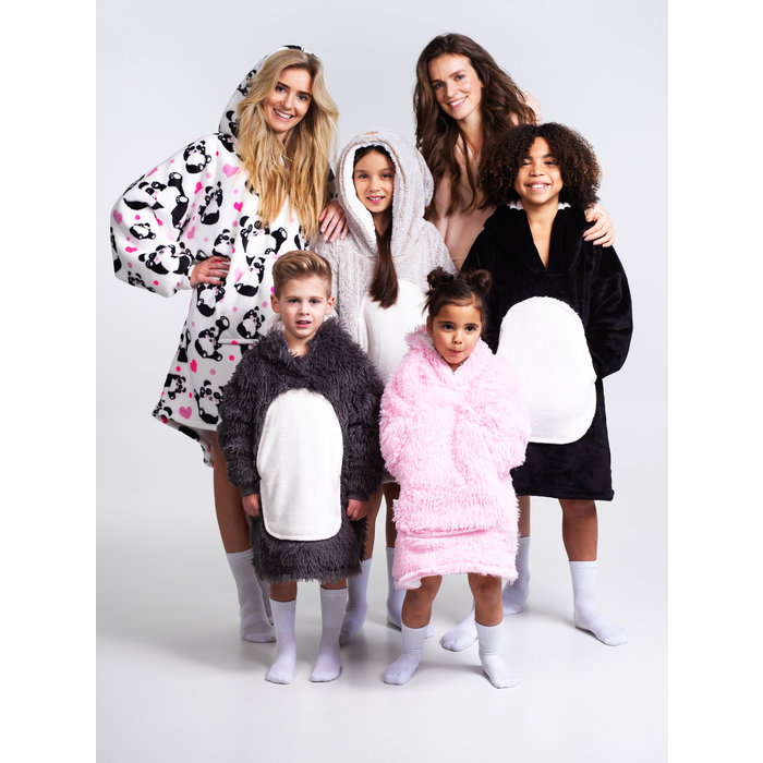Noxxiez Noxxiez knuffel Hoodie Unicorn 3 tot 6 jaar