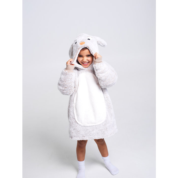 Noxxiez Noxxiez knuffel Hoodie Konijn 3 tot 6 jaar