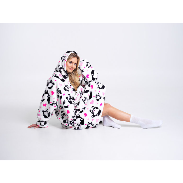 Noxxiez Noxxiez Cuddle Hoodie XL Panda Adults