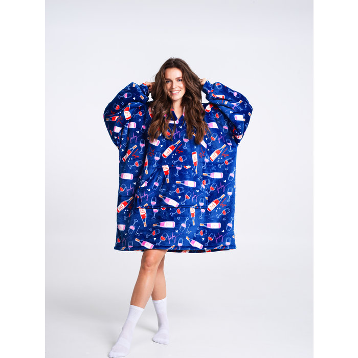 Noxxiez Noxxiez Cuddle Hoodie XL Wine Adults