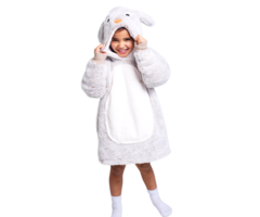 Noxxiez Noxxiez knuffel Hoodie Konijn 3 tot 6 jaar