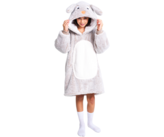 Noxxiez Noxxiez knuffel Hoodie Konijn tot 160 cm
