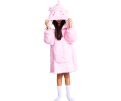 Noxxiez Noxxiez Cuddle Hoodie Unicorn till 160 cm