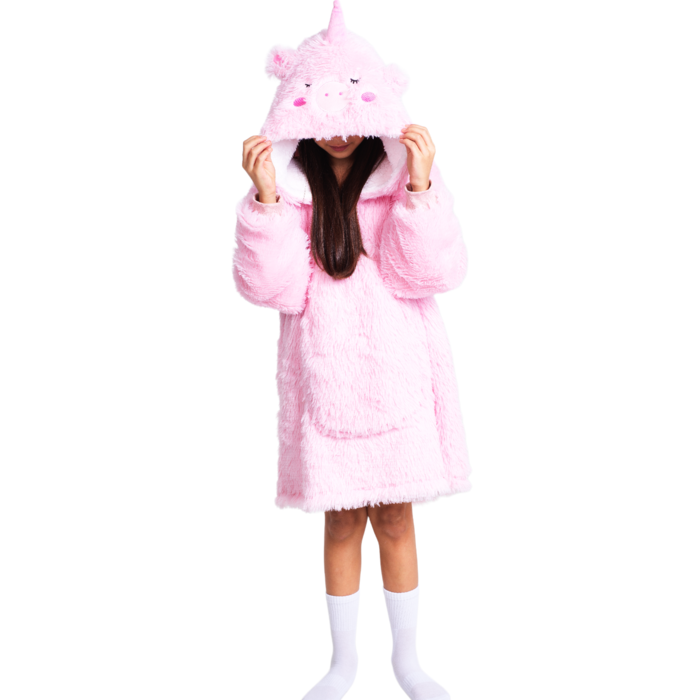 Noxxiez Noxxiez Cuddle Hoodie Unicorn till 160 cm