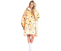 Noxxiez Noxxiez knuffel Hoodie XL Sushi volwassenen