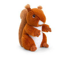 Keeleco Keeleco Boerderij Collectie Rode Eekhoorn 19cm