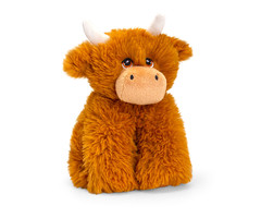 Keeleco Keeleco Farm Collection Highland Cow 20cm