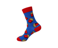 Noxxiez Cozy Noxxiez Soxxiez Friet Blauw
