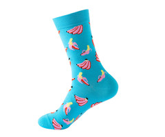 Noxxiez Cozy Noxxiez Soxxiez Banaan Blauw