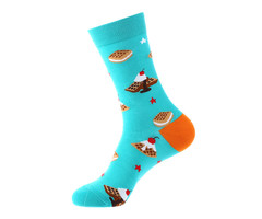 Noxxiez Cozy Noxxiez Soxxiez Waffle Blue
