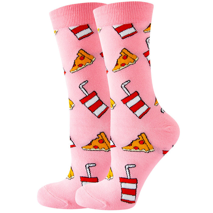 Noxxiez Cozy Noxxiez Soxxiez Pizza Roze