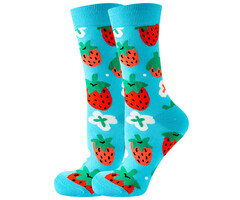 Noxxiez Cozy Noxxiez Soxxiez Strawberry Blue