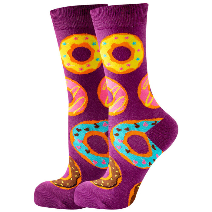 Noxxiez Cozy Noxxiez Soxxiez Donut Paars