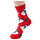 Cozy Noxxiez Soxxiez Snowman Red