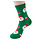 Cozy Noxxiez Soxxiez Kerstman Groen