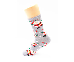 Noxxiez Cozy Noxxiez Soxxiez Kerstman Grijs