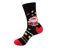 Noxxiez Cozy Noxxiez Soxxiez Santa Black