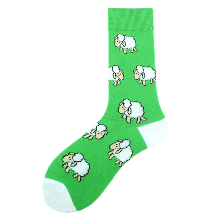 Noxxiez Cozy Noxxiez Soxxiez Sheep Green