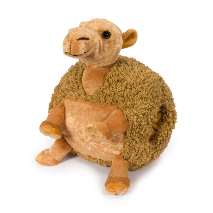 Noxxiez Noxxiez handwarmer knuffelkussen Camel