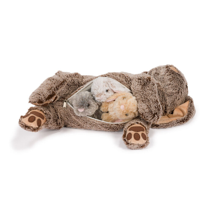 Noxxiez Noxxiez Plush Family Mama Bunny With 3 Babies