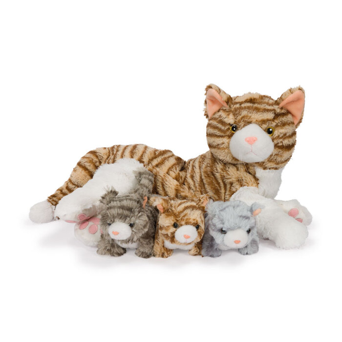 Noxxiez Noxxiez Plush Family Mama Cat With 3 Babies