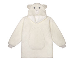 Noxxiez Noxxiez knuffel Hoodie Schaap 3 tot 6 jaar