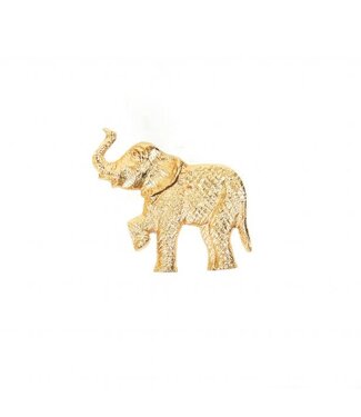 House Vitamin Housevitamin - Deurknopjes Olifant - Goud