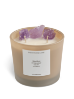Scent with Love Scent with Love - Amethyst Candle - Oud Noir