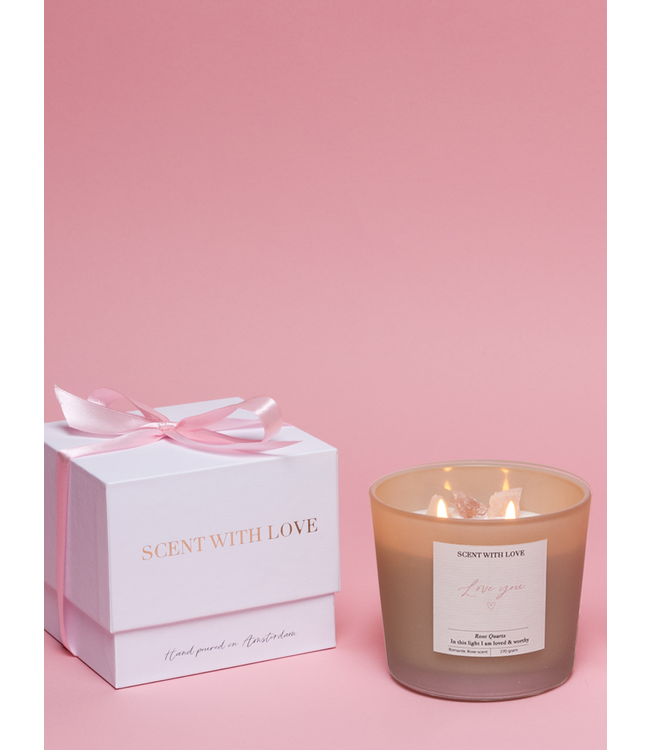 Scent with Love - Rose Quartz - Valentijn 'I love you'