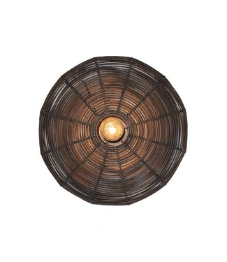 Light & Living Light&Living - Wall lamp Mataka Ratan - Dark