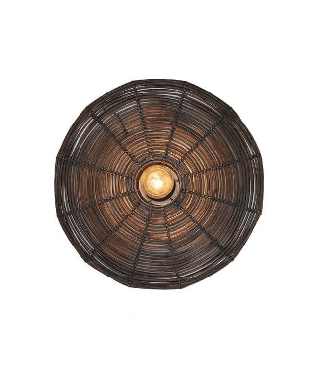 Light&Living - Wall lamp Mataka Ratan - Dark