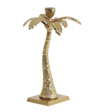 Light & Living Light & Living - Palmboom Taxa - Candle holder - Gold