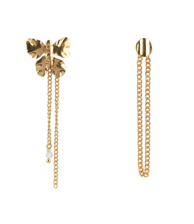 Betty Bogaers - Butterfly Earring Gold - E2215/G