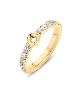 Melano Melano - Twisted Crystal Ring - 050