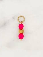 ByNouck Jewelry ByNouck Jewelry - DYO Hanger - Pink and Golden Beads