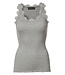 Rosemunde - Silk Top Lace - Light Grey Melange