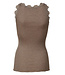 Rosemunde - Silk Top lace - Brown Melange