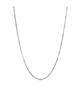 Pure By Nat Pure By Nat - Long Necklace w. Knots - 31800