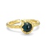 Pure By Nat - Foil Ring w. Gemstone