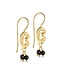 Pure By Nat - Earrings w. Stones - 45666