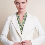 Jane Lushka Jane Lushka - Solomon Blazer Technical Jersey - Off White