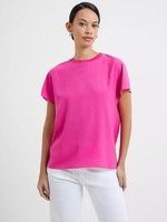 French Connection French Connection - Crepe Light Crew Neck Top - Wild Rosa