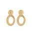 Hinth - Classy Oval Structure Big - Gold